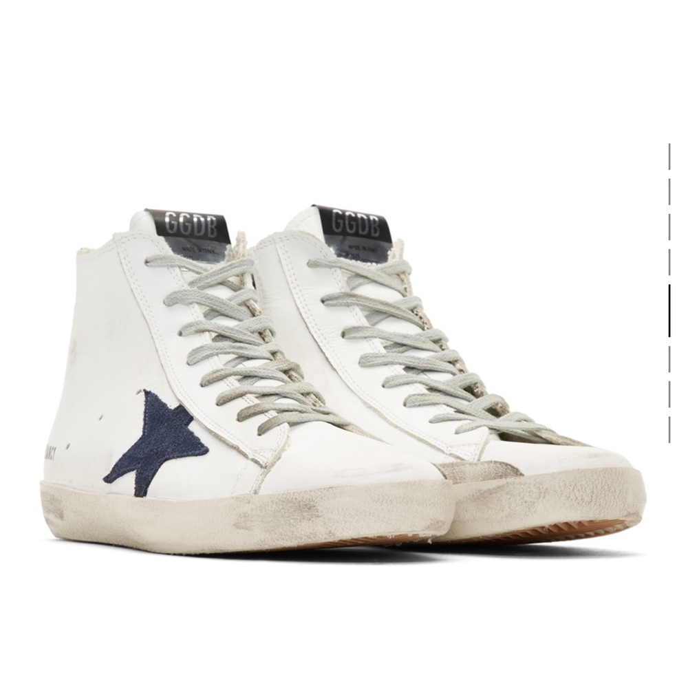 MENS golden goose - White fancy high tops